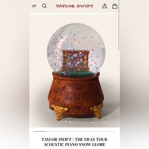 Taylor Swift Holiday Snow Globe The Eras Tour